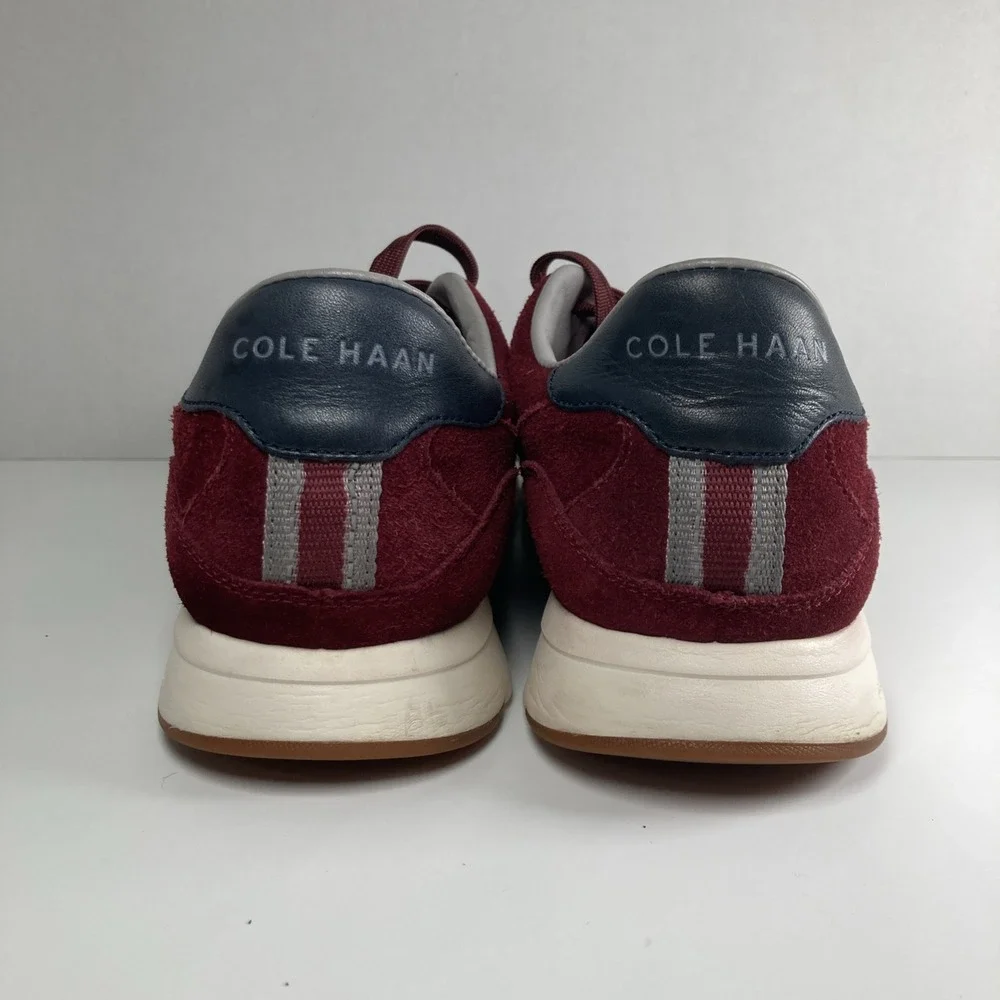 Cole Haan Grandpro Burgundy Mens Size 11.5 Classic Lace Up Running Shoes Sneaker